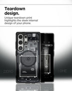 Samsung Galaxy S25 Ultra Zero One Machine Hybrid Shockproof Case with Magsafe - Black Mobile Case by CoverMeUp - Style 4