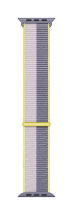 Lavender Grey/Light Lilac Sports Loop for iWatch 42mm, 44mm & 45mm Series 1 2 3 4 5 6 7 8(Watch Not Included) Mobile Case by CoverMeUp - Style 3