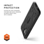 Samsung Galaxy S25 Ultra Pathfinder Rugged Featherlight Shockproof Protective Case - Black Mobile Case by CoverMeUp - Style 4