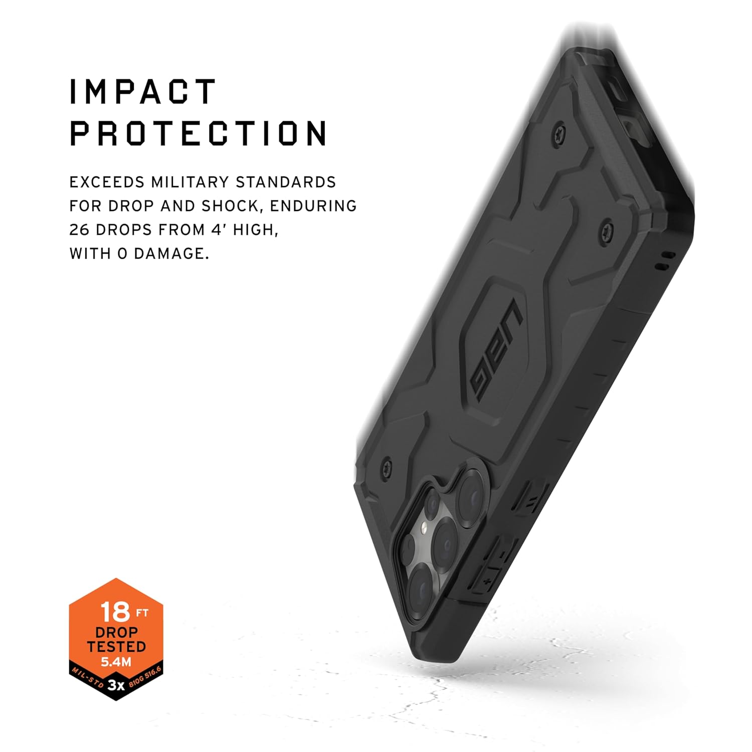 Samsung Galaxy S25 Ultra Pathfinder Rugged Featherlight Shockproof Protective Case - Black Mobile Case by CoverMeUp - Style 4