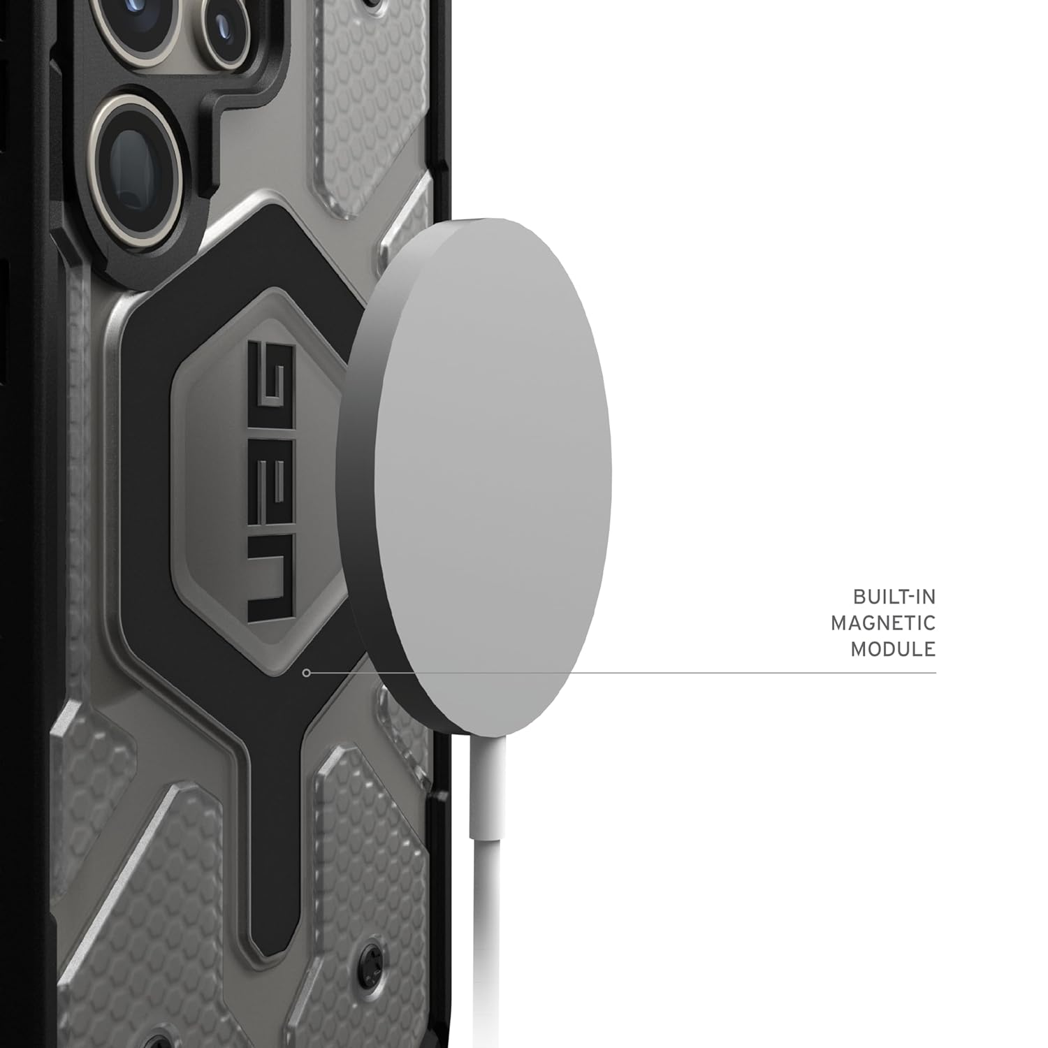 Samsung S25 Ultra Pathfinder Shockproof Matte MagSafe Case - Ice Clear Mobile Case by CoverMeUp - Style 2