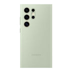 Samsung Galaxy S24 Ultra Smart View Window Flip Wallet Case with Control - Light Green Mobile Case by CoverMeUp - Style 2