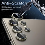 Samsung Galaxy S24 Ultra Camera Lens Glass Protector with Metal Frame Mobile Case by CoverMeUp - Style 7