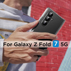 Samsung Galaxy Z Fold7 Cristal Clear Transparent Case with S Pen Slot - Clear