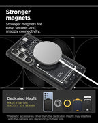 Samsung Galaxy S25 Ultra Zero One Machine Hybrid Shockproof Case with Magsafe - Black Mobile Case by CoverMeUp - Style 5