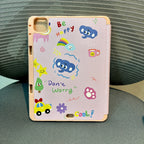 3D Cartoon Printed iPad Case Mobile Case by CoverMeUp - Style 2