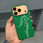 LUXO HORSE P MAGSAFE CASE - GREEN ( No. 3542 )