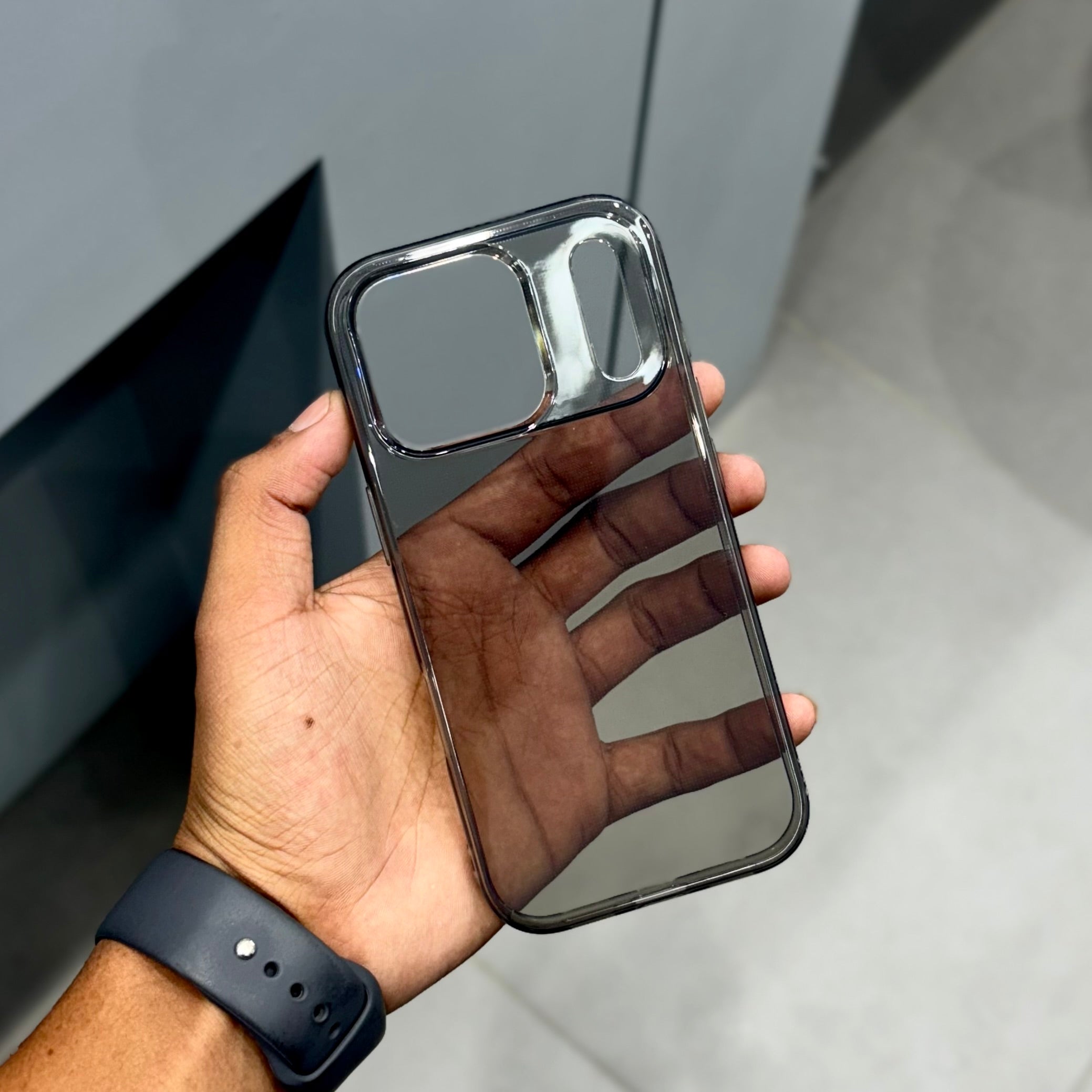 2.0 MM Transparent Case-Black TNT ( No. 2034 ) Mobile Case by CoverMeUp - Style 3