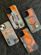 Protective Apple iPhone Back Cover - CHIP PRINT CASE FOR IPHONE WITH MAGSAFE SUPPORT