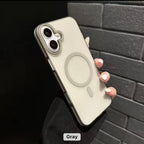 Protective Apple iPhone Back Cover - StripeClear MagSafe iPhone Case - Style 5