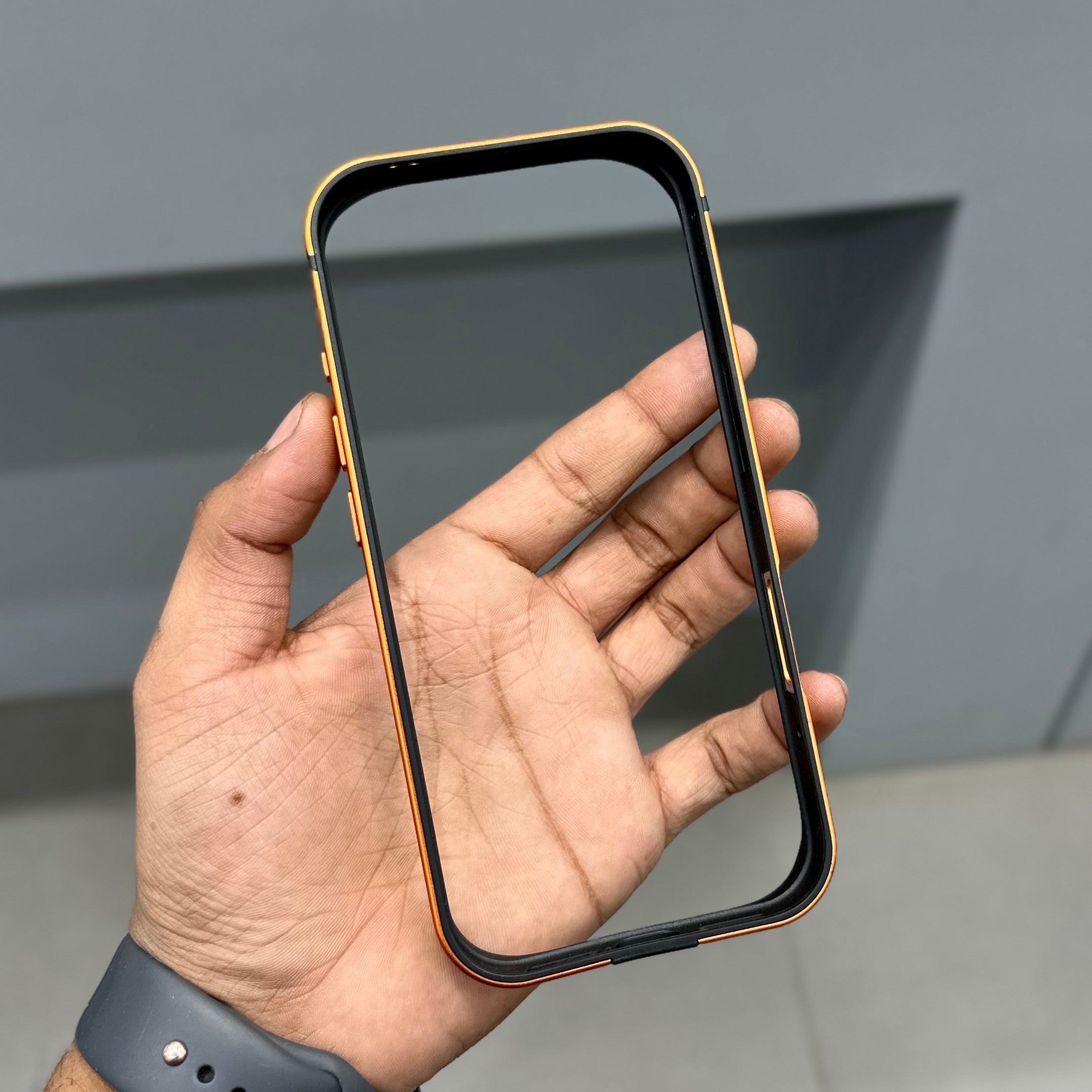 STORE BOX METAL BUMPER - ORANGE ( No. 3017 )