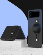 Folding Bracelet Stand Extendable Spray Painted Dual-Tone Stitching Frosted Texture Lens Protection Stylish Foldable Phone Case Cover Mobile Case by CoverMeUp - Style 5