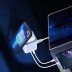 MagFlex™ 4 in 1 MagSafe Wireless Desktop Charger Mobile Case by CoverMeUp - Style 5