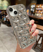 Plated 3d Cloud Design Phone Case Mobile Case by CoverMeUp - Style 2