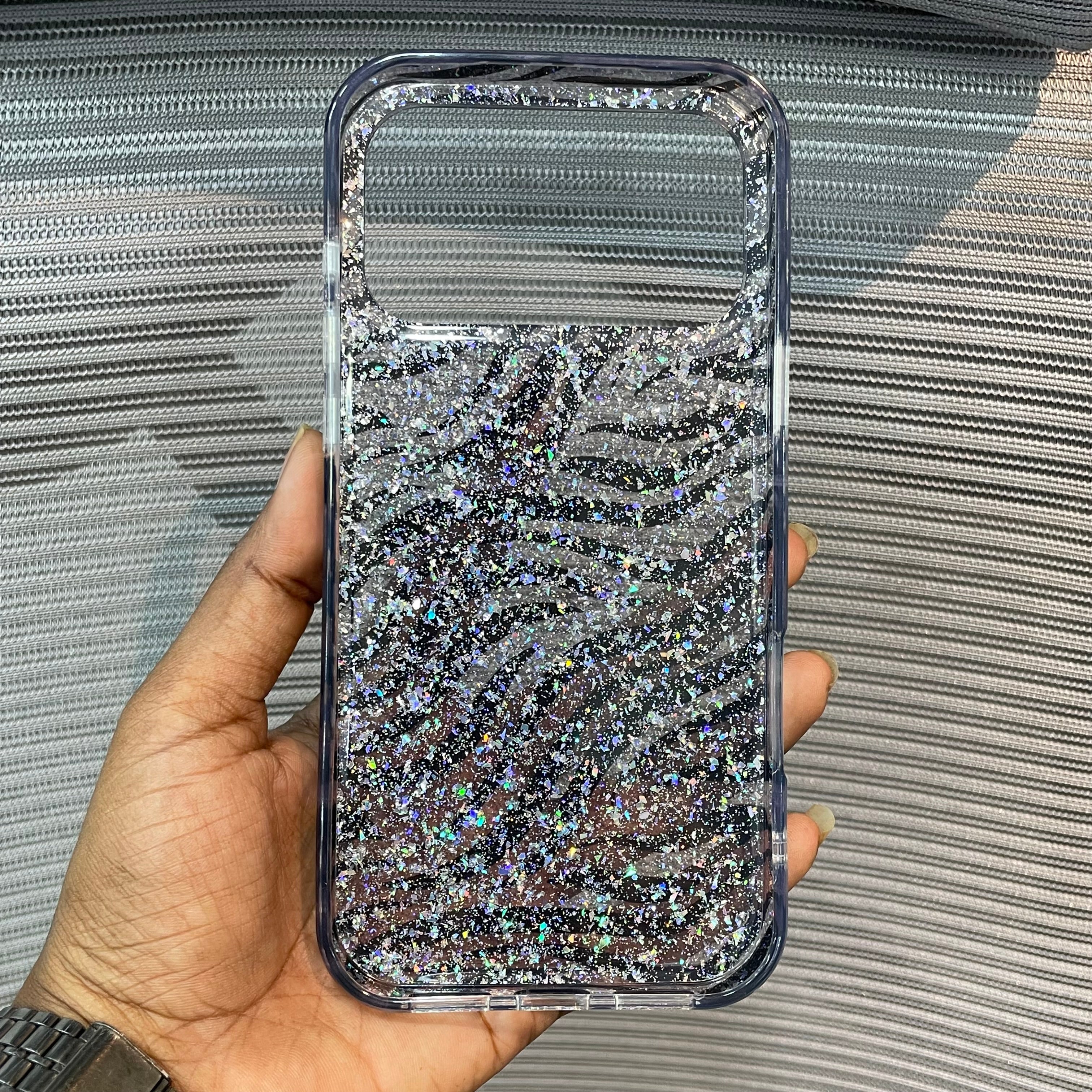 ZebraLuxe Glitter iPhone 17 Pro Max Case