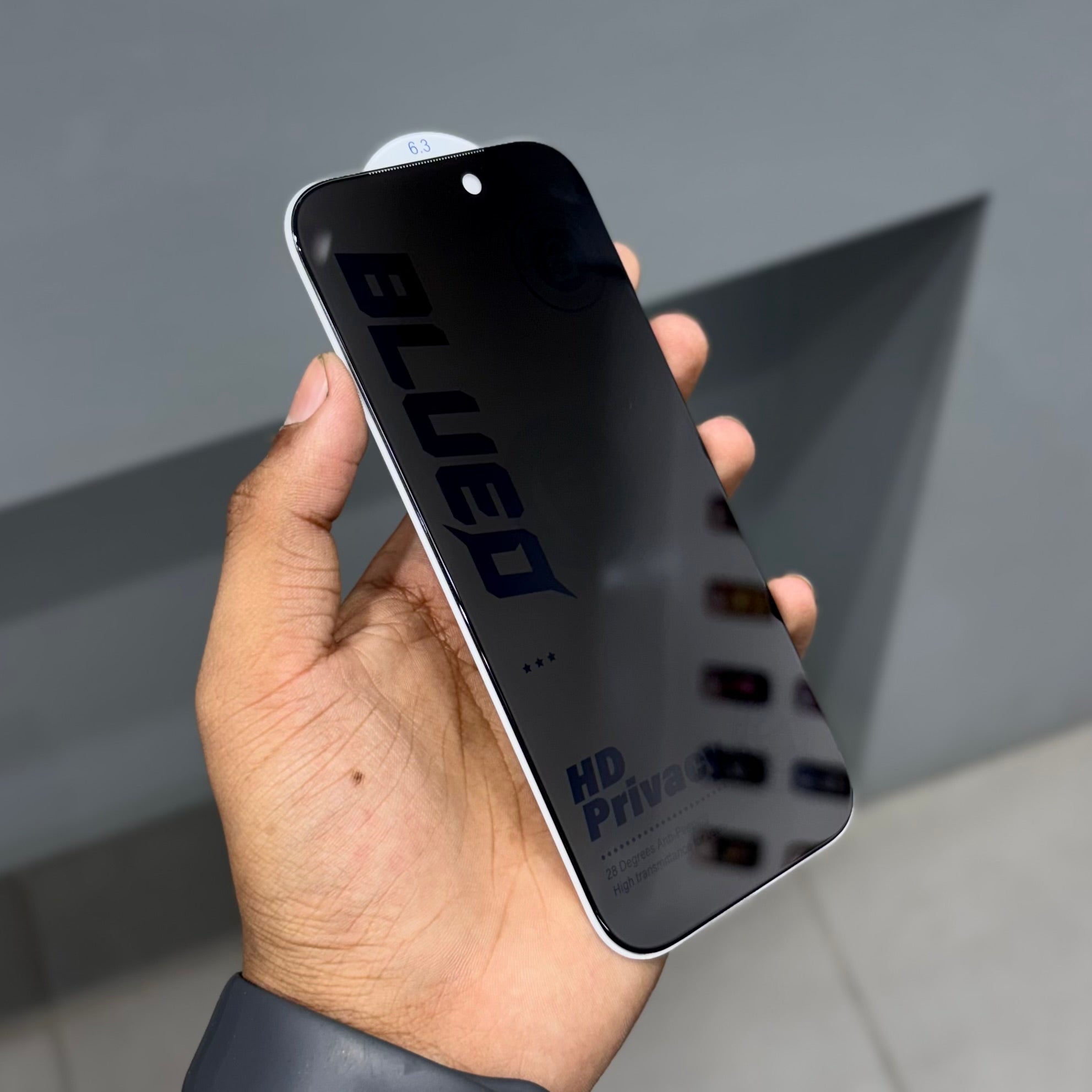 BLUEO HD PRIVACY GLASS ( No. 2551 ) Mobile Case by CoverMeUp - Style 3