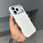 LAZY BOAT UNICON WITH BUTTON MAGSAFE CASE - LIGHT GREY ( No. 2593 ) Mobile Case by CoverMeUp - Style 3