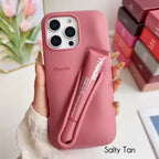 Protective Apple iPhone Back Cover - 3D Silicone iPhone Lip Case with Lip Tint - Style 3
