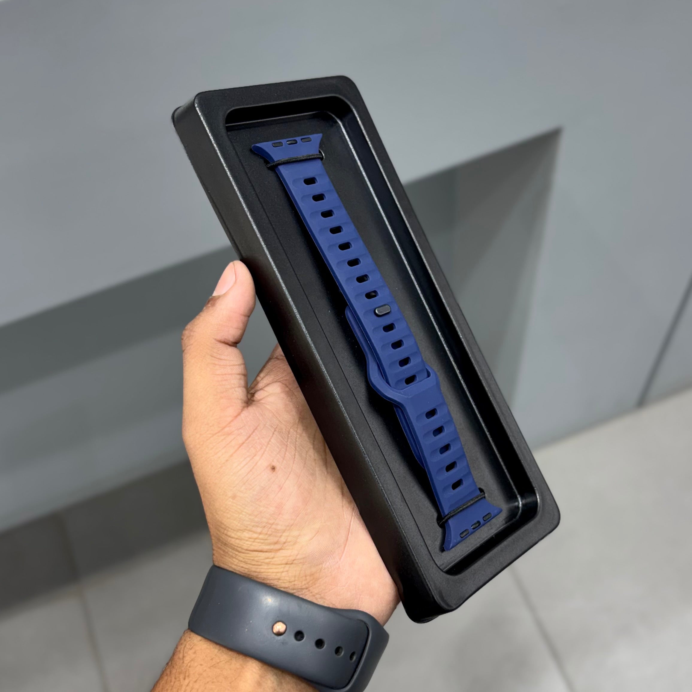 NAVAL STRAP - DARK BLUE ( No. 2490 ) Mobile Case by CoverMeUp - Style 2