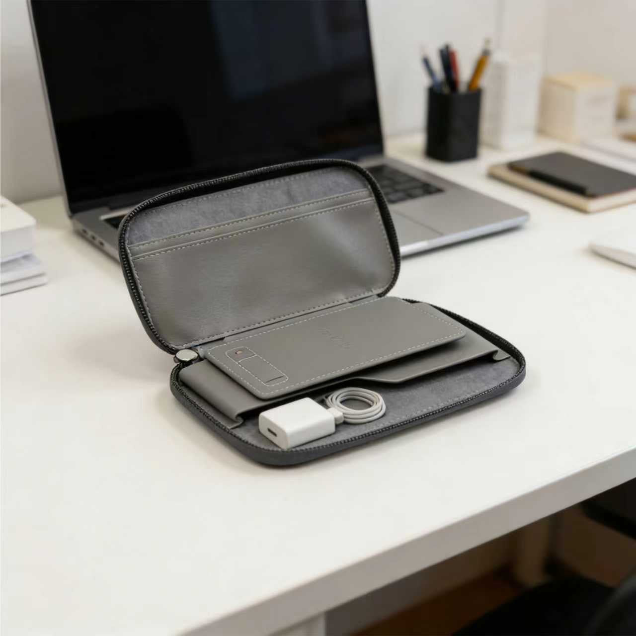 Santa Barbara Polo Gordan Business Wallet (Grey)