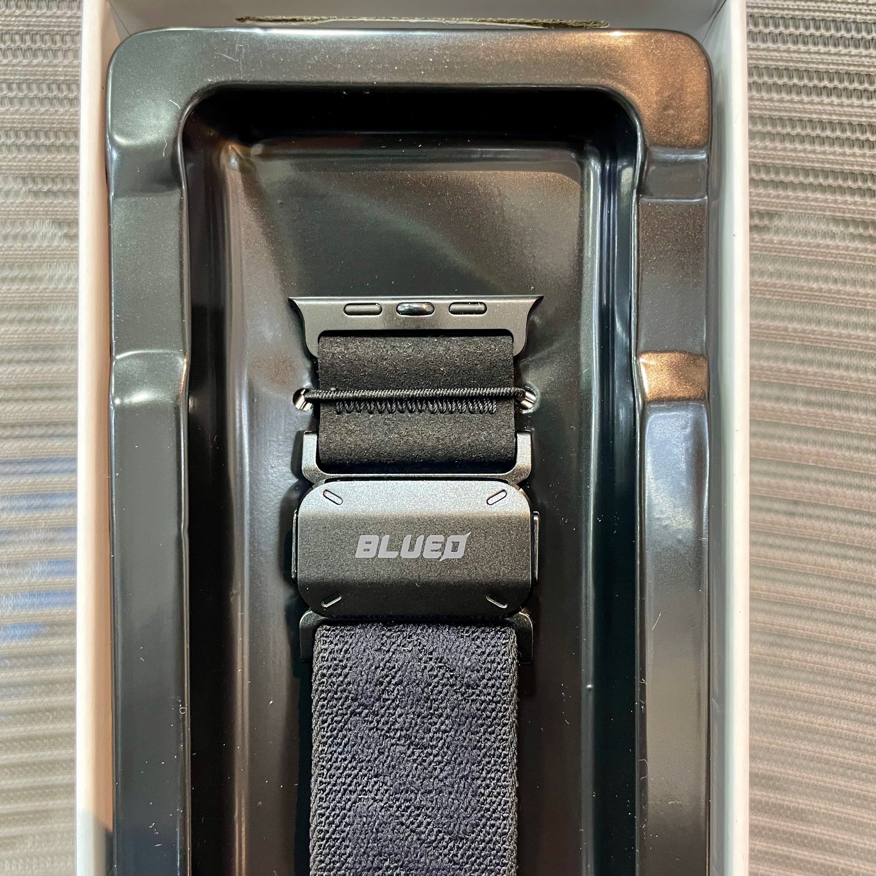 Woven Nylon Lock Watch Band
