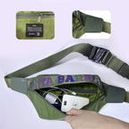 Santa Barbara Polo Flynn Series Coloful Unisex Shoulder Bag (Green)