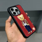 ZUCK BEAR LONDON CLASSIC - BURGUNDY ( No. 3338 ) Mobile Case by CoverMeUp - Style 2