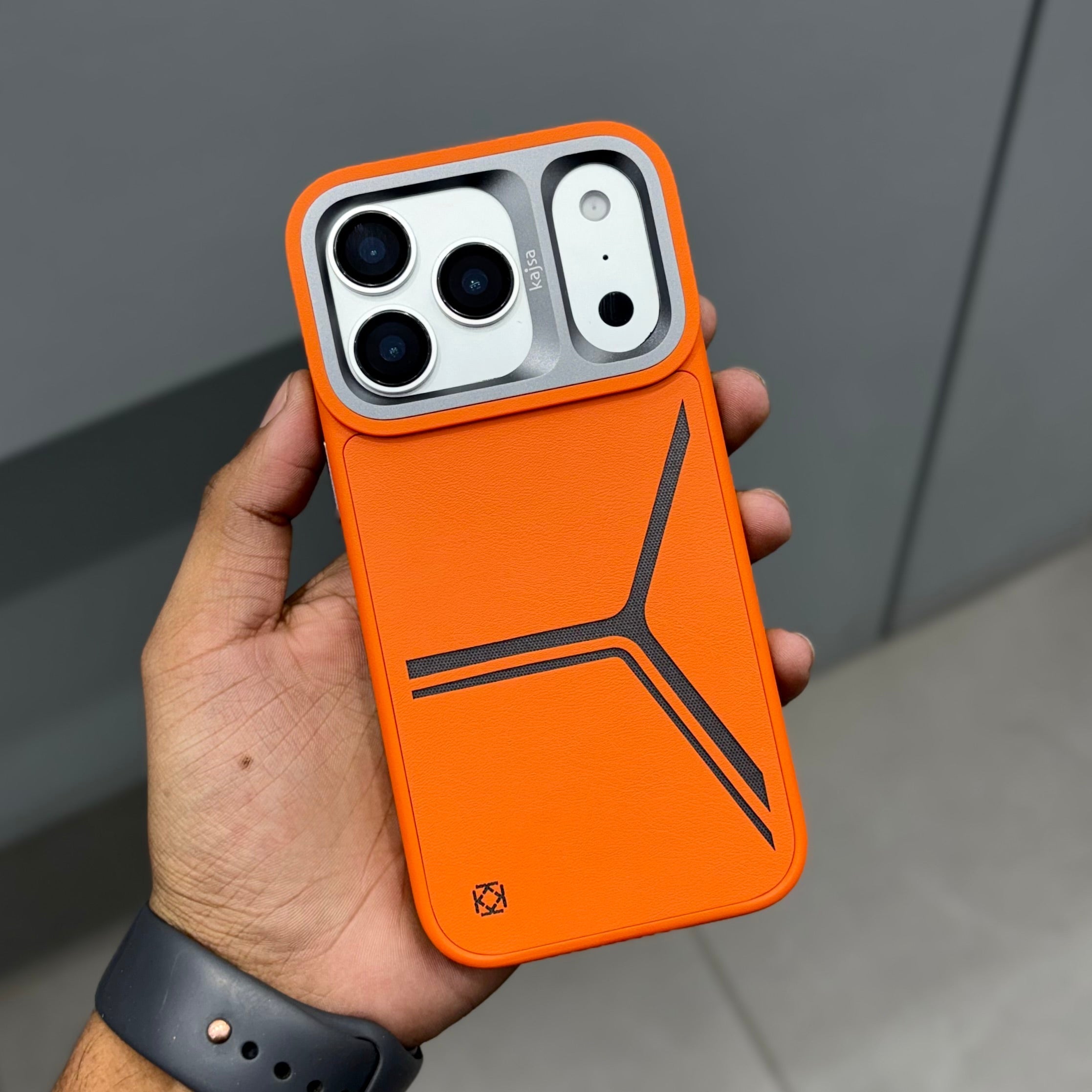 KAJSA FEAT UREASTC - ORANGE ( No. 2608 ) Mobile Case by CoverMeUp