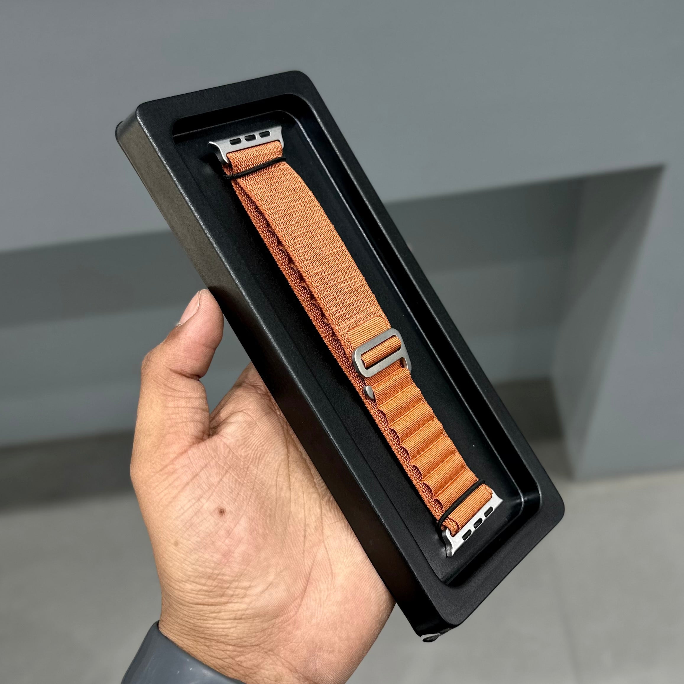 AURUM LOOP STRAP - ORANGE ( No. 3324 ) Mobile Case by CoverMeUp - Style 2