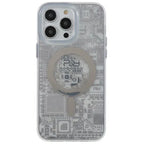 Protective Apple iPhone Back Cover - PQY GEEK SERIES CIRCUIT BOARD STYLE CASE FOR IPHONE 14 - Style 7