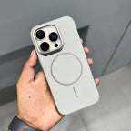 Matt Ment Case with Magsafe-Grey( No. 2148 ) Mobile Case by CoverMeUp