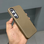 X LEVEL VEGAN CASE SAMSUNG - BROWN 2.0 ( No. 3141) Mobile Case by CoverMeUp - Style 2