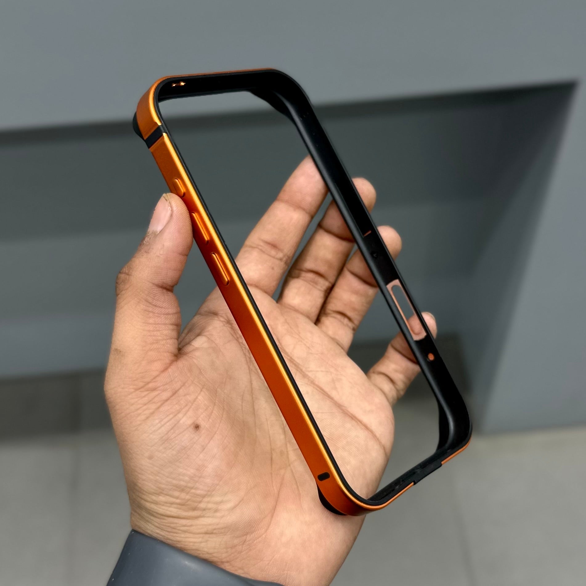 STORE BOX METAL BUMPER - ORANGE ( No. 3017 )