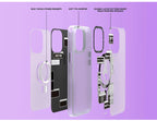 Protective Apple iPhone Back Cover - Youngkit Source Code Series Magnetic Safe Wireless Case for Apple iPhone 14 Pro - Style 3