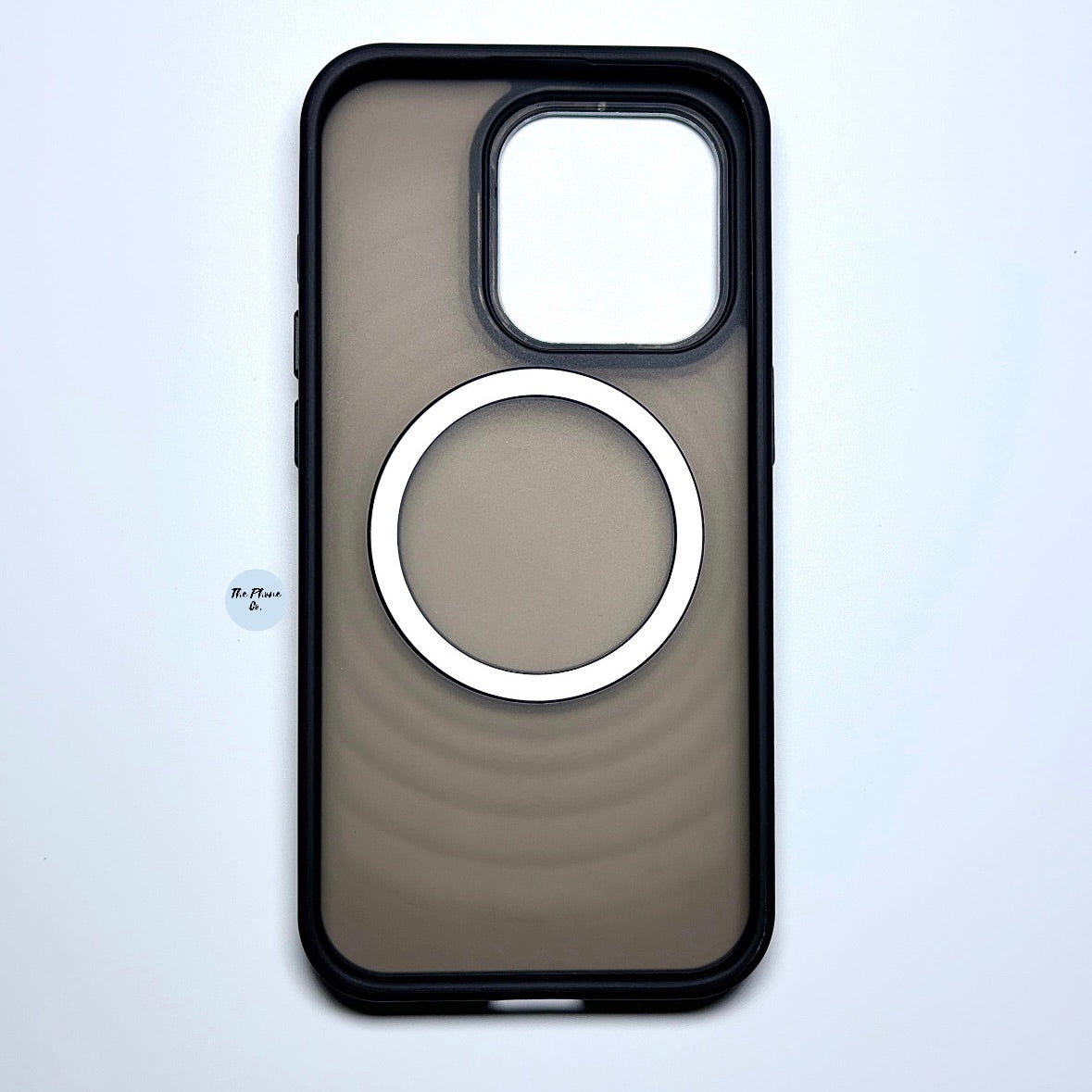 Protective Apple iPhone Back Cover - MagSafe Hard Case for iPhone with Embossed Spiral - Style 11