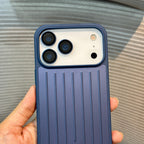 Protective Apple iPhone Back Cover - GrooveShield Aluminium iPhone 17 Pro Case - Style 2