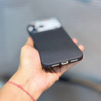 Protective Apple iPhone Back Cover - ArmorWeave Carbon Fiber iPhone 17 Pro Case - Style 4
