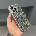 THE BLING WORLD CASE - GREY ( No. 2917 ) Mobile Case by CoverMeUp - Style 2