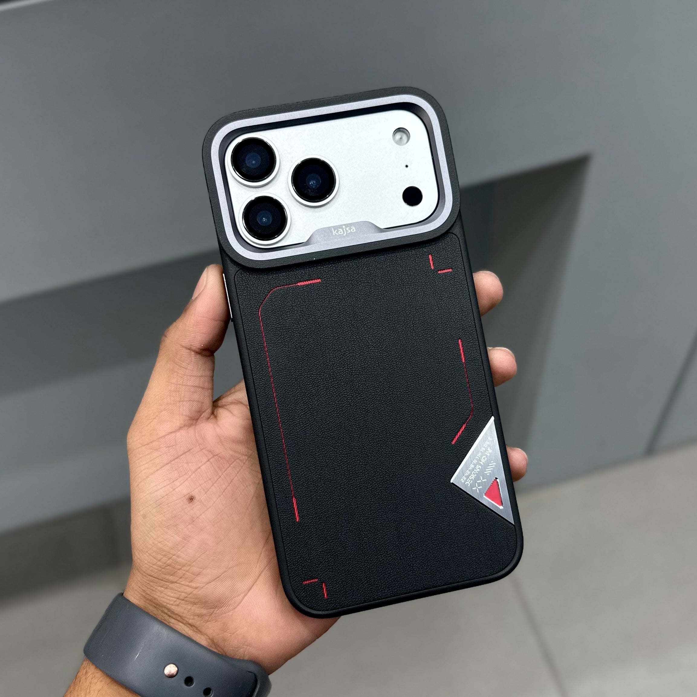 KAJSA FEAT NW CASE - BLACK GREY ( No. 2606 ) Mobile Case by CoverMeUp