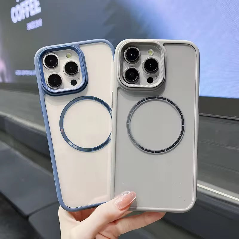 Protective Apple iPhone Back Cover - MagSafe Transparent iPhone Case