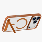 GRIPP Clarion MagStand Apple iPhone 17 Pro Max MagSafe Case with 8ft Drop Tested - Orange