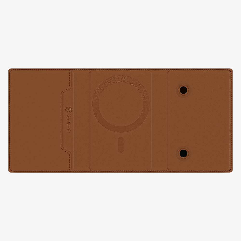 GRIPP Mag Pocket MagSafe Wallet Card Holder - Brown