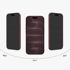 GRIPP Matte Privacy Tempered Glass for Apple