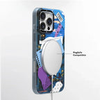 Protective Apple iPhone Back Cover - YOUNGKIT City Series Where Urban Vibes Stick City Sunset Case for iPhone 16 Pro Max - Style 7