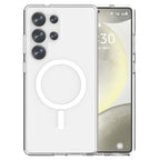 Samsung Galaxy S25 Ultra Clear Back Cover Case with MagSafe - Transparent Mobile Case by CoverMeUp