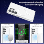 Samsung Galaxy S26 Ultra Clear Back Cover Case with MagSafe - Transparent Mobile Case by CoverMeUp - Style 6