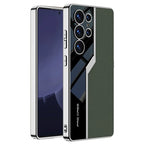 Samsung Galaxy S25 Ultra GKK Vertical Leather Pro Case with Shine Soft Shell Back Cover Mobile Case by CoverMeUp - Style 7