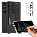 Samsung Galaxy S25 Ultra GKK Hard Shell PC Case with Wrist Band & Kickstand Mobile Case by CoverMeUp - Style 10