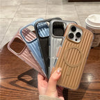 Protective Apple iPhone Back Cover - Luxe Corrugated Case For iPhone - Style 17