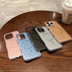 Protective Apple iPhone Back Cover - Luxe Corrugated Case For iPhone - Style 13
